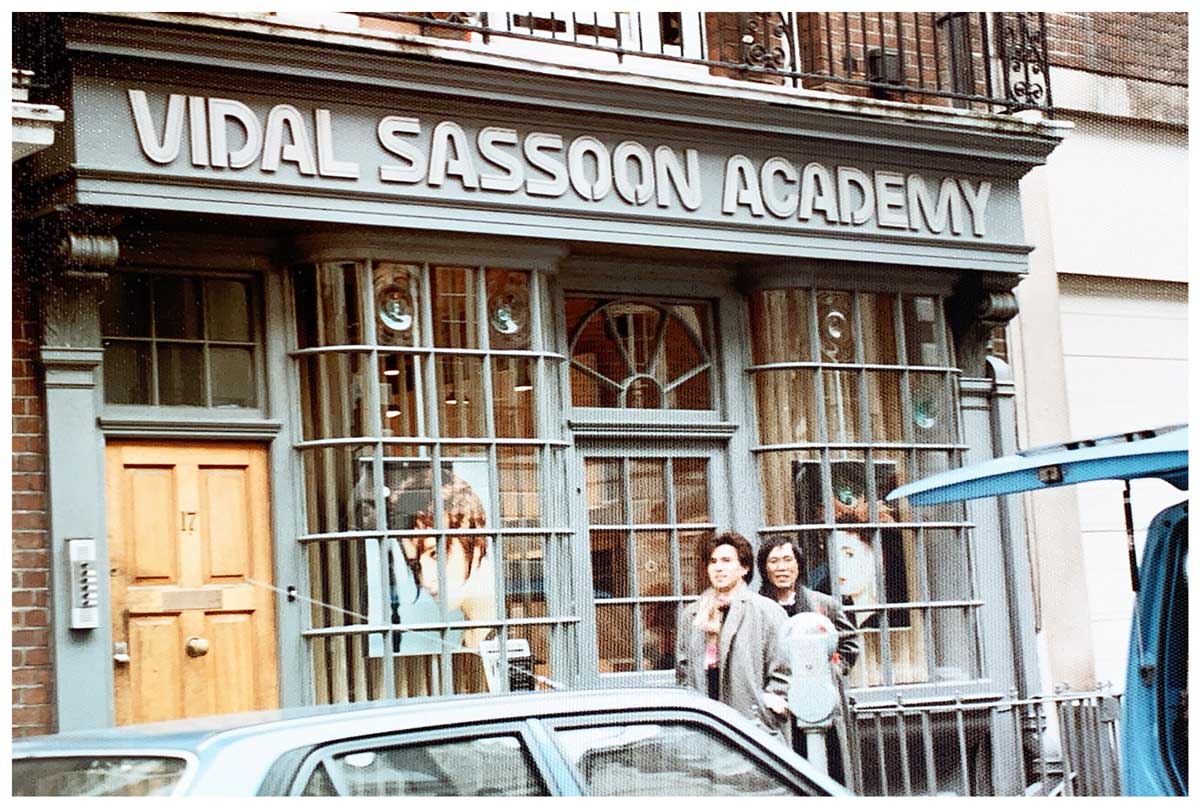 ロンドンのヴィダルサスーンアカデミーへの留学がはじまる